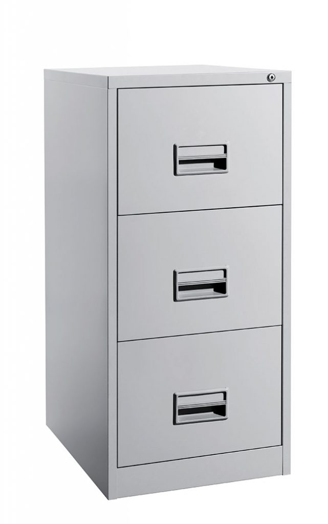 3 Drawer Filing GY111 Come With Plastic Recess Handle Equest