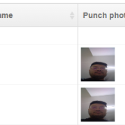 Time Attendance With Face Photo Record